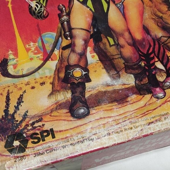 John Carter Warlord of Mars Role Playing Game 1979 SPI UNPUNCHED - Picture 14 of 14